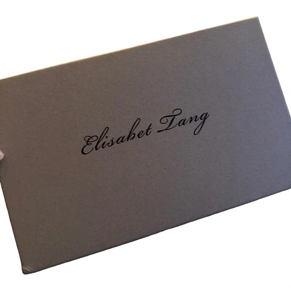 Elisabet Tang Black Patent Leather Stiletto High Heel Pointed Toe Pumps - Picture 5 of 10